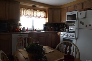 Beautiful, bright kitchen over looking the large b