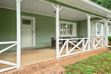 Great front porch with room for furniture