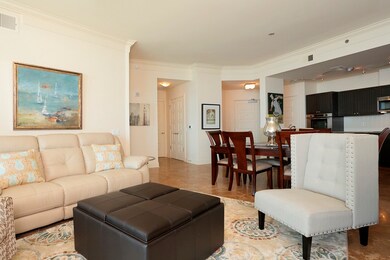 Living, Dining and Kitchen are open and filled wit