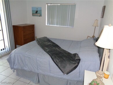View of tiled bedroom