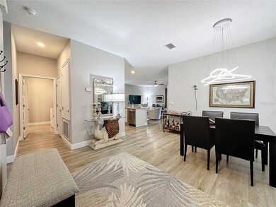 From entry way you see pass by the dining room.  Luxury vinyl plank flooring thru ought home