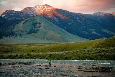 Private fishing access to Madison River. River is