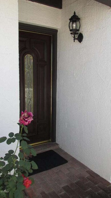 NEW FRONT DOOR W/BRICK WALK-WAY