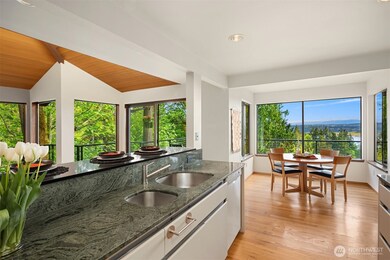 Beautiful slab granite surfaces, too!