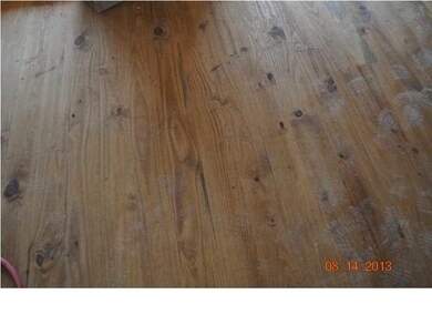Real wooden floors, will be stained