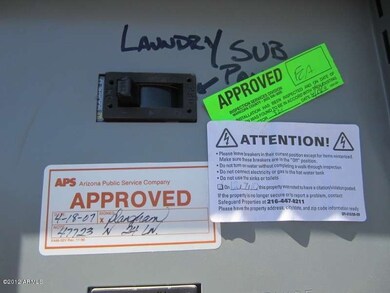 final inspectionMaricopa County approval