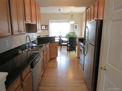 This View of the Kitchen shows the Open Floor Plan