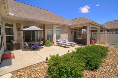 Rear courtyard