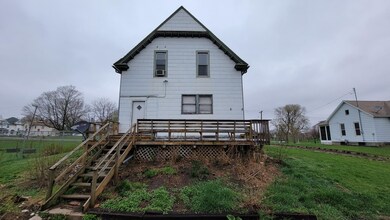 rear of house