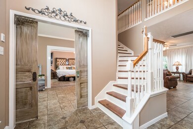 Beautiful entry with high ceiling!