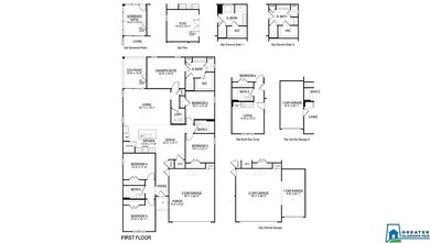 Actual home will have a side load garage and a 2nd