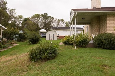 the side entrance to the property, accessing the  