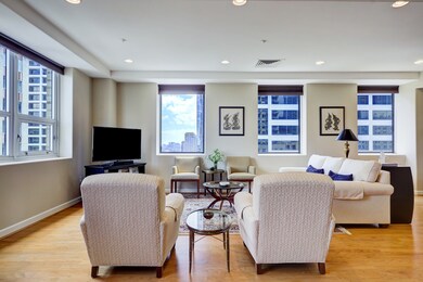 Side view of the living room.