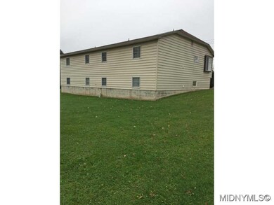 Rear of property