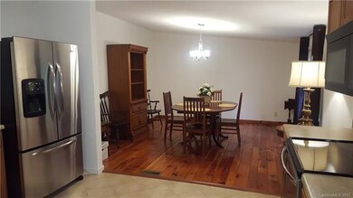 Dining area from the kitchen.