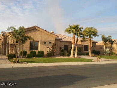 Front of Home with mature landscaping