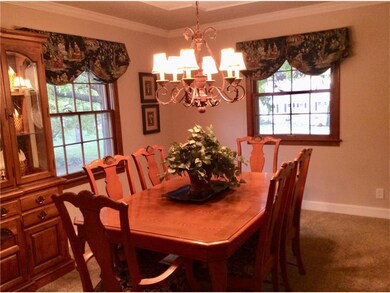 Dinning room big enough to hold all the family at 