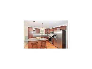 Kitchen. Stainless appliances add to this beauty o