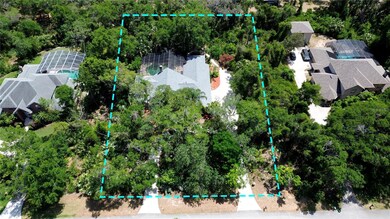 Large lot with tons of privacy.