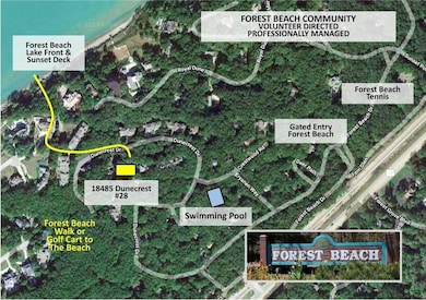 Forest Beach Map