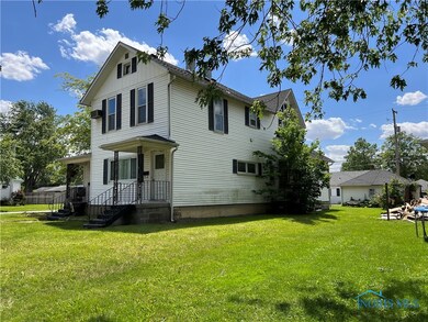 Northside of the duplex