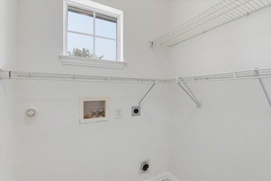 Laundry room featuring hookup for an electric dryer and washer hookup