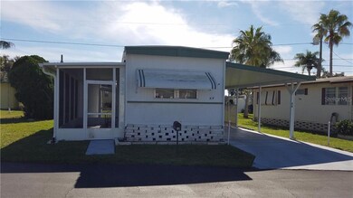 The home has two storage sheds available on the lo