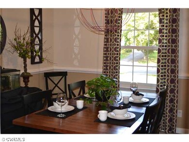 Dining Room - Dining area with hardwood floors, ch