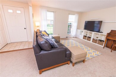 Living room view - measurinng 16 x 12. Front door 