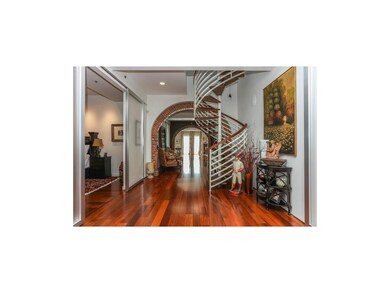 Brazilian hardwood floors through the entire home.