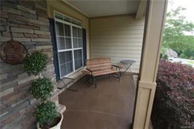 More sitting area on front porch