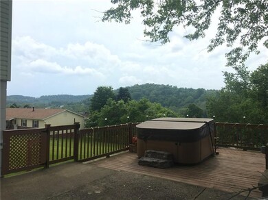 Gorgeous views from the top level of the deck!