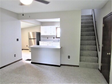 The approach from the front door shows the open fl