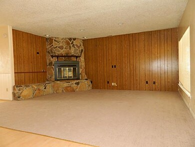 Large living with great fireplace