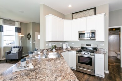 Model home pictured- features, options, and colors