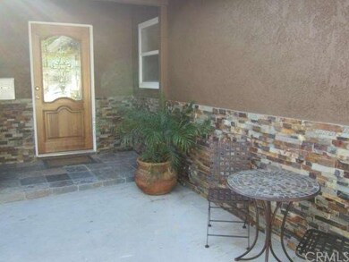 Front Entrance with Custom Door and Porch