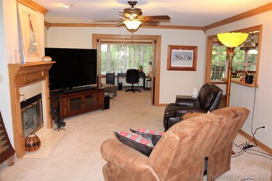 View of living into the 2nd living and dining.