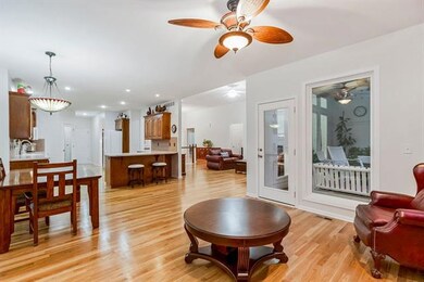 Love how open the living room space is for everyone!