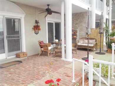 Large patio area