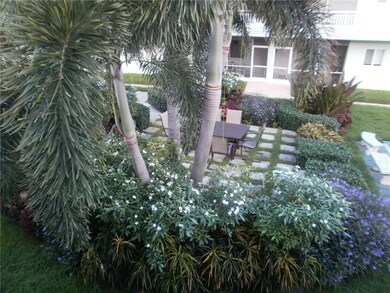 Sitting area in courtyard.