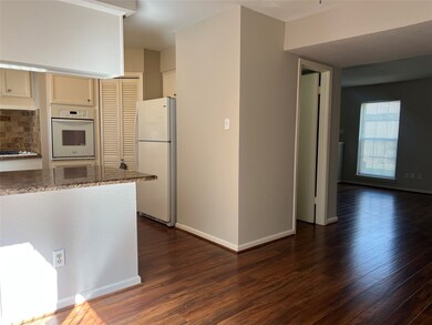 Looking back towards the living room from the brea