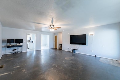 Living Room with 75in TV, stays with the property