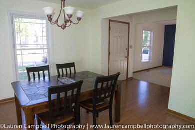 formal dining room from kitchen
