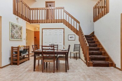 Features 23' tall ceiling. Focal point of home, th