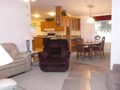 View Living room to Dining room, Kitchen