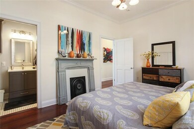 Large masterbedroom opens up to ensuite bathroom w