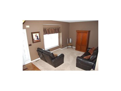 A lovely window overlooks the front yard and allow