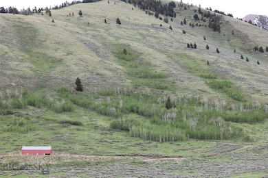 Subject property is on the hillside in the distanc