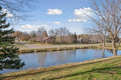West facing view from patio.