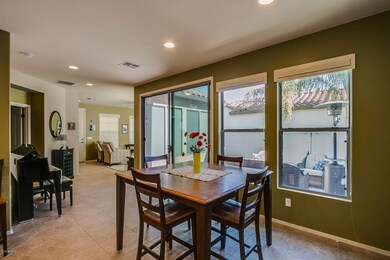 Breakfast nook view